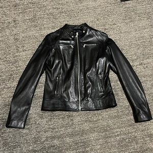 Vera Pelle made in Italy leather jacket size medium